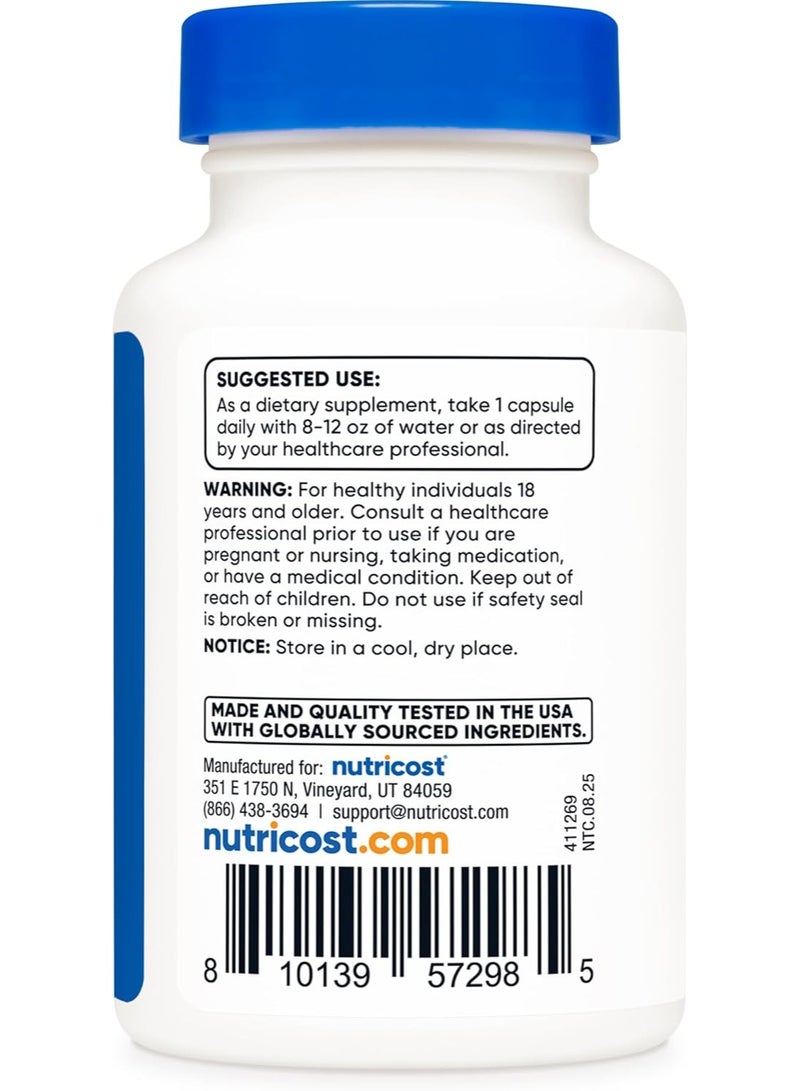 Nutricost Rhodiola Rosea 500mg, 60 Vegetarian Capsules 2 months supply - Image 3